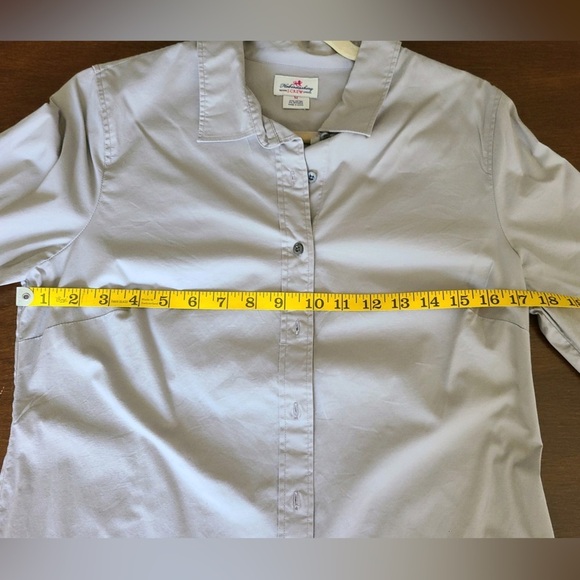 J. Crew Haberdashery Gray Button Down shirt - Picture 7 of 7